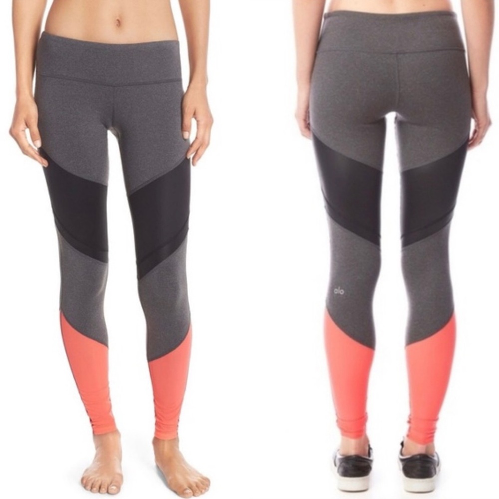 Alo Yoga Sheila Color Block Leggings - S
